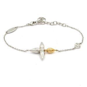 LOUIS VUITTON brass reluisette M0951A Silver Gold Others LE3272 Bracelet Metal